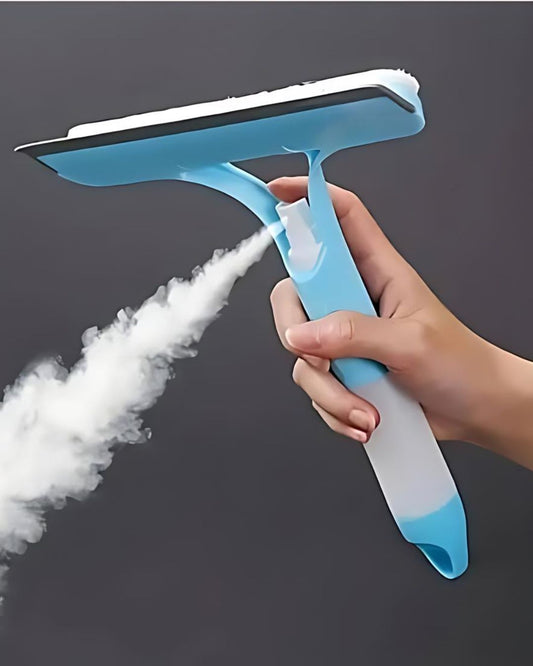 IMPORTED 3-in-1 Glass Wiper - Spray, Clean & Shine