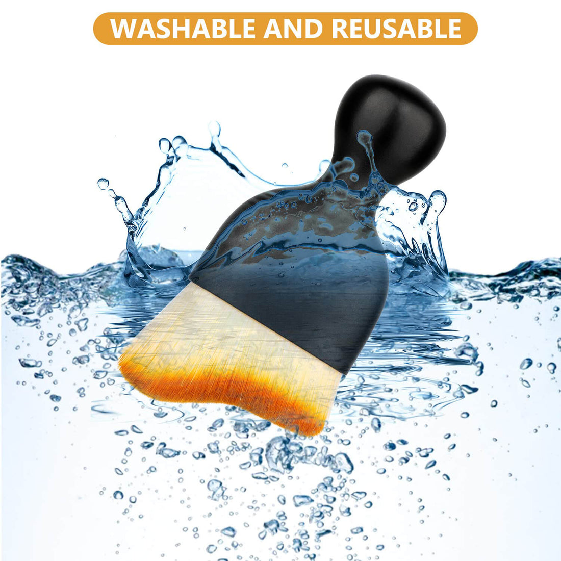 IMPORTED Car Detailing Brush, Ultra Soft Bristle Interior Cleaner