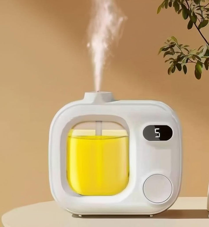 IMPORTED Digital Aromatherapy Humidifier, 5-Speed, Timer, Auto-Off