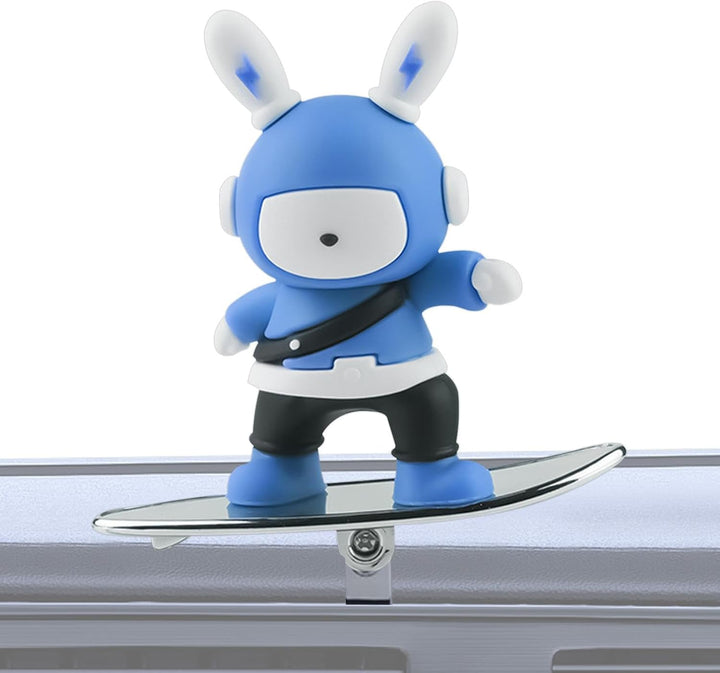 IMPORTED Skater Bunny Car Air Freshener, Floating Bunny Car Perfume