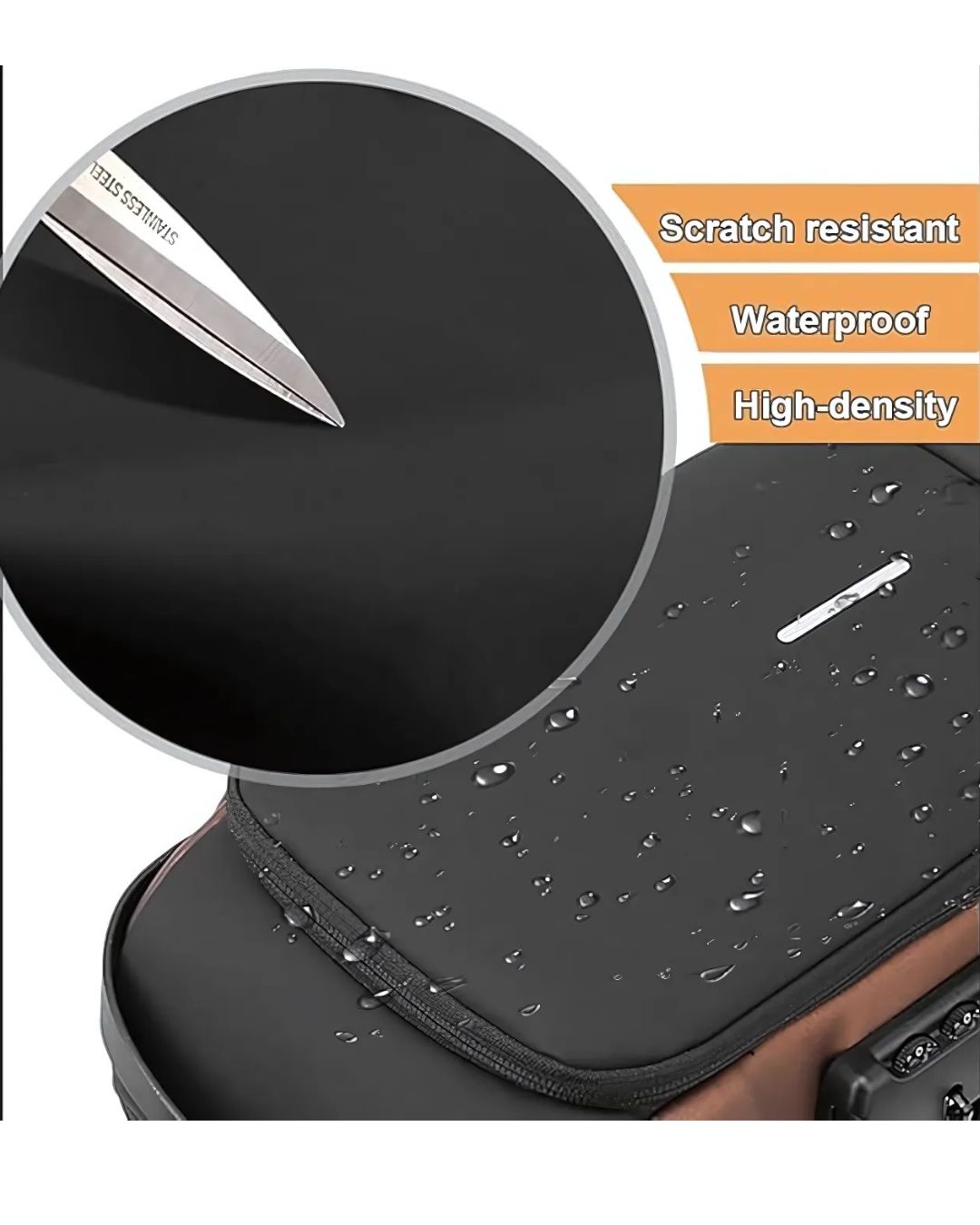 IMPORTED  Anti-Theft Chest Bag, 1.5L, USB Charging, Waterproof