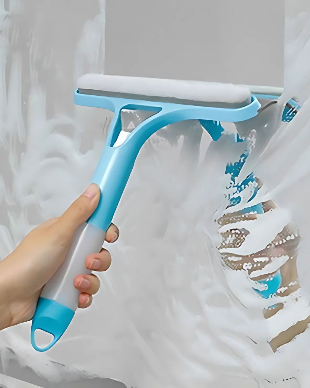 IMPORTED 3-in-1 Glass Wiper - Spray, Clean & Shine