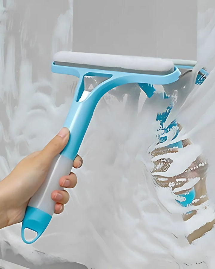 IMPORTED 3-in-1 Glass Wiper - Spray, Clean & Shine