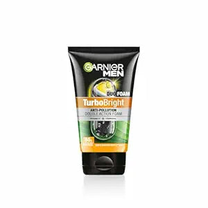Garnier Men TurboBright Anti-Pollution Brightening Face Wash (100g)