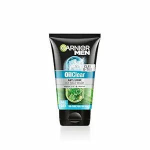 Garnier Men OilClear Clay D-Tox Deep Cleansing Face Wash (100g)