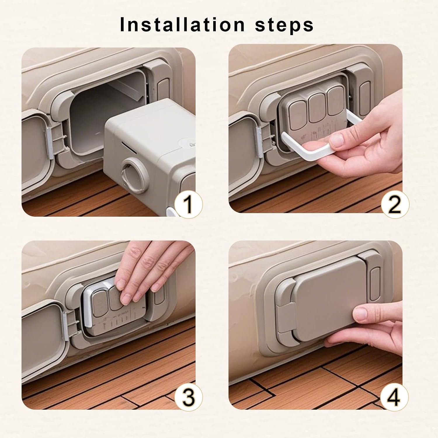 IMPORTED Air Mattress with Built-in Pump, Portable & Foldable