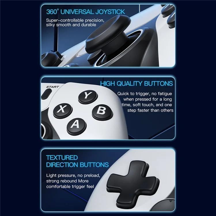 Imported M22 Retro Game Console, More than 30,000 Games and 2 Wireless Controller, 1080P HD