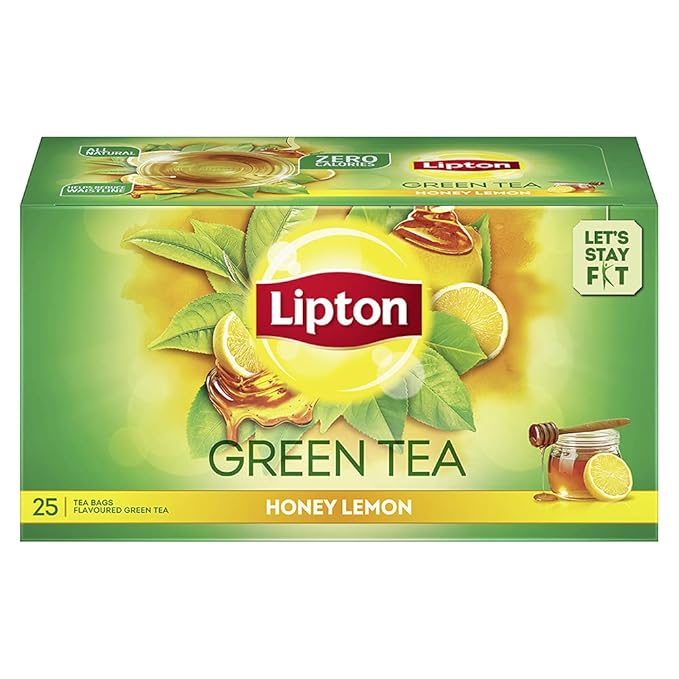 Lipton Green Tea - Lemon Zest Flavor (25 Infusion Bags x 1.3g)