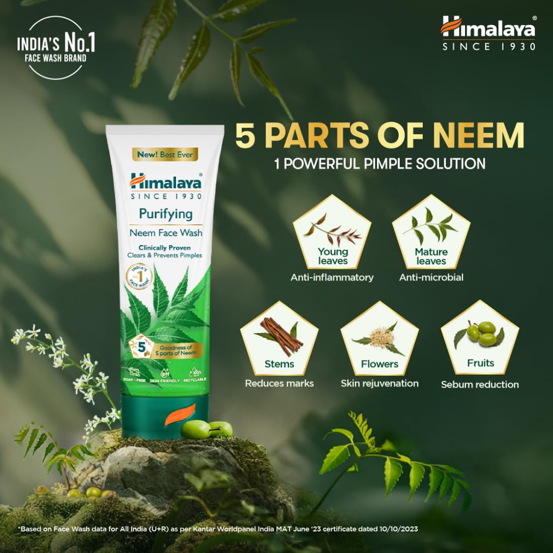 Himalaya Neem Face Wash (150 ML)