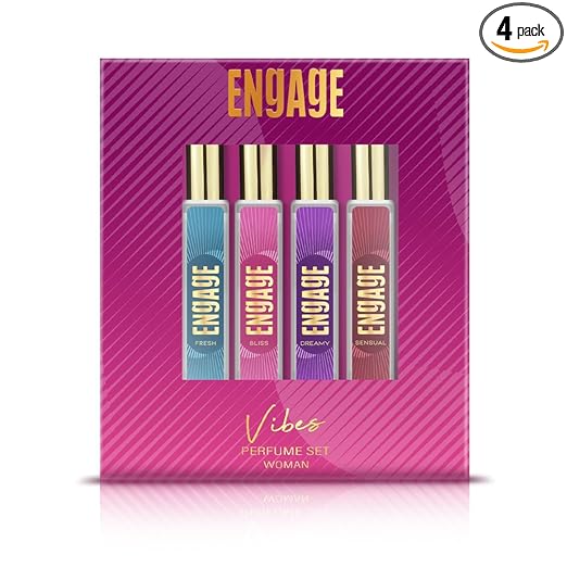 Engage Men's Perfume Gift Set - Travel Size (4 x 20ml / 25ml)