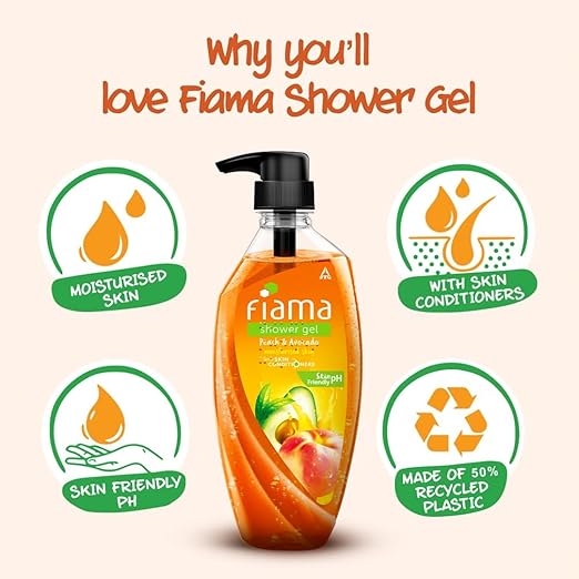 Fiama Peach & Avocado Shower Gel-500ml
