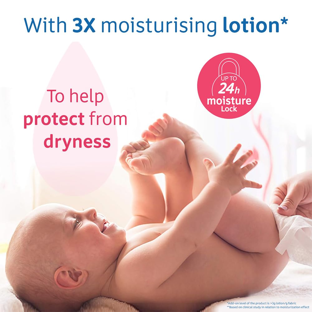 Johnson's Baby Skincare Wipes (72 Units)