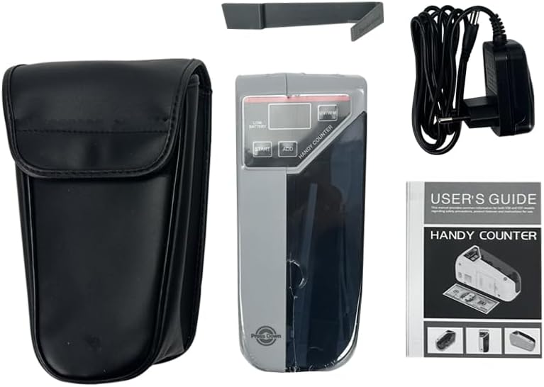 IMPORTED Mini Counter Portable, Mini Money Counting Machine, 600 min with Bag