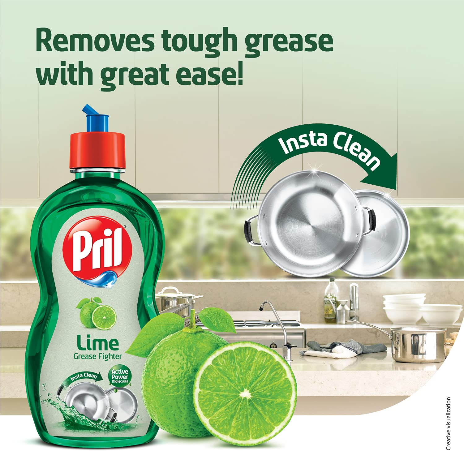 Pril Dishwashing Liquid - Superior Grease Cutting (750ml)
