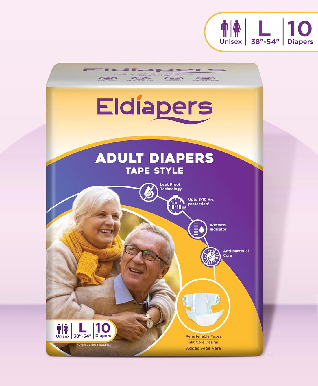 Eldiapers - Premium Comfort Diapers (Size/Count: -12)