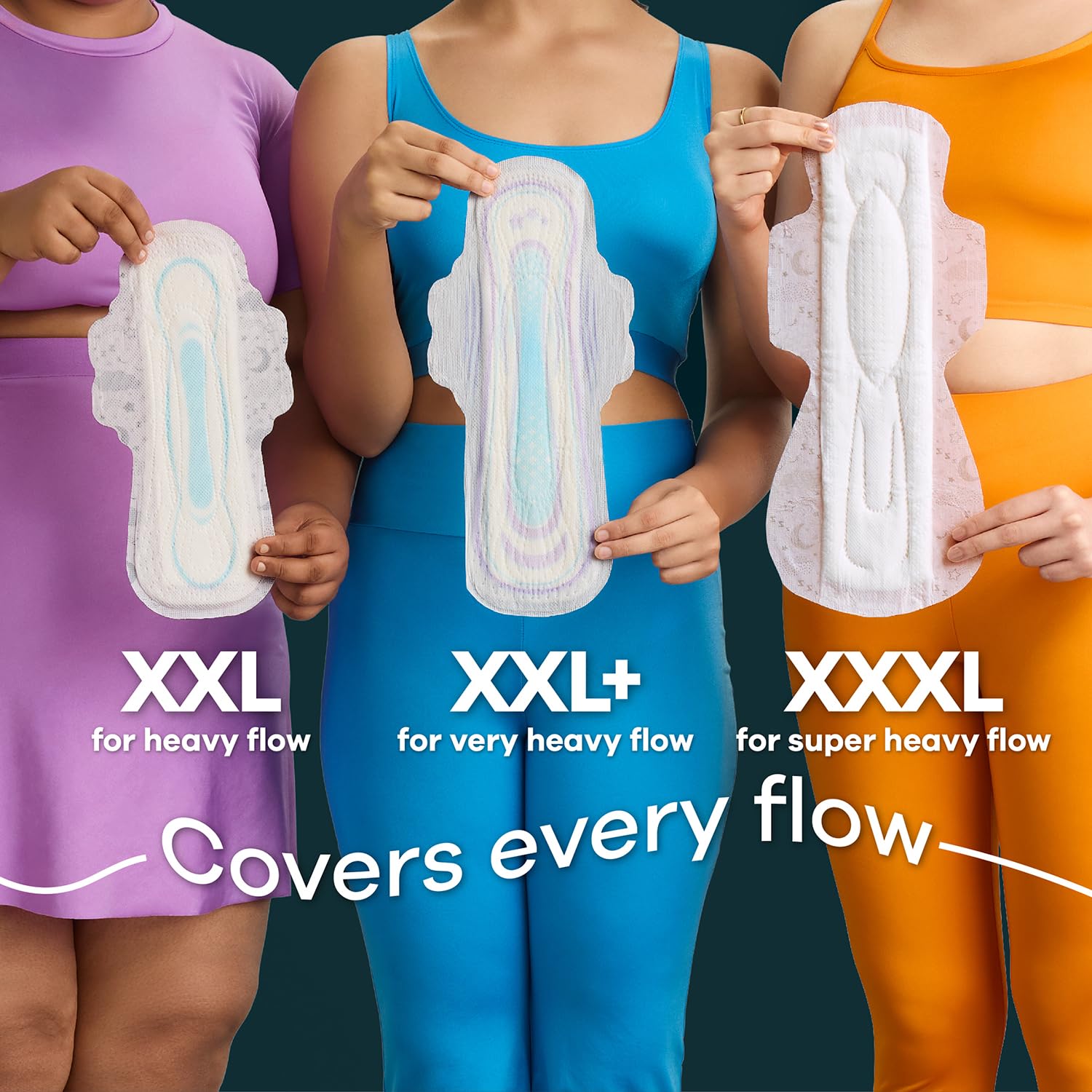 Whisper Ultra Clean / Ultra Nights Sanitary Pads - XXL Size (Pack of 30)