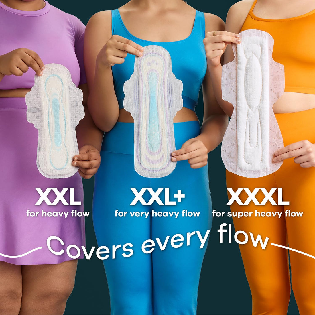 Whisper Ultra Clean / Ultra Nights Sanitary Pads - XXL Size (Pack of 30)