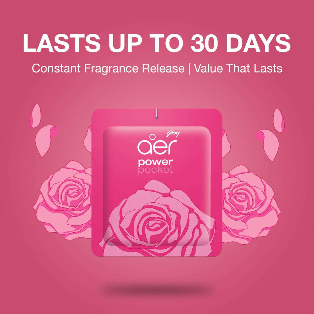 Godrej aer Pocket Air Freshener (4 x 7.5g Pack)