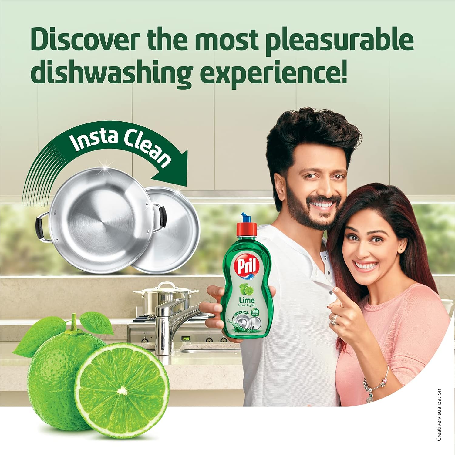 Pril Dishwashing Liquid - Superior Grease Cutting (750ml)