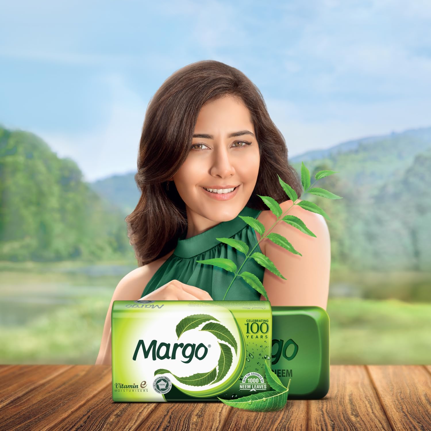Margo Neem Soap - Value Pack (3 x 75g + 1 x 75g FREE)