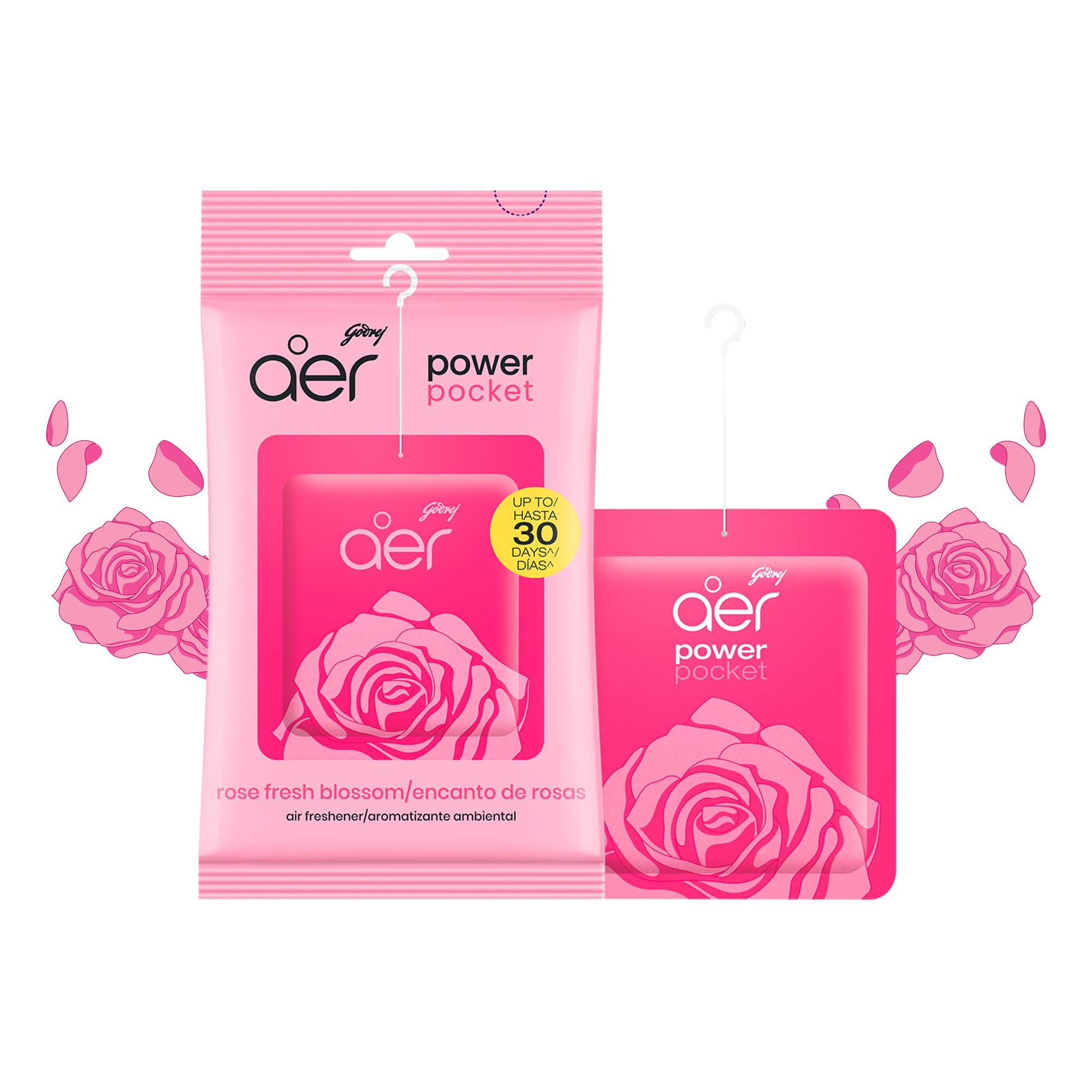 Godrej aer Pocket Air Freshener (4 x 7.5g Pack)