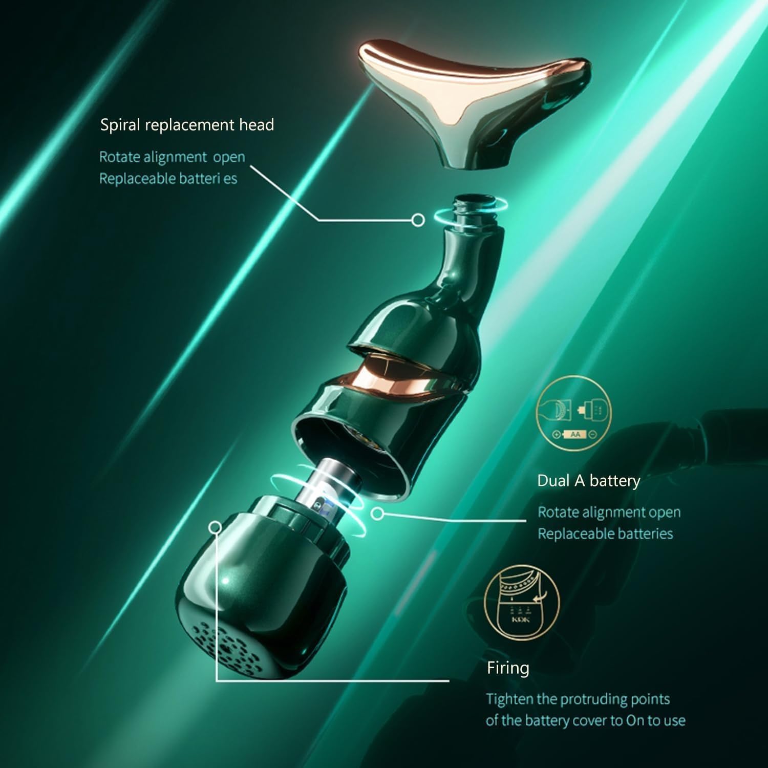 IMPORTED 4D Face Massager, 3-in-1 Anti-Aging Tool