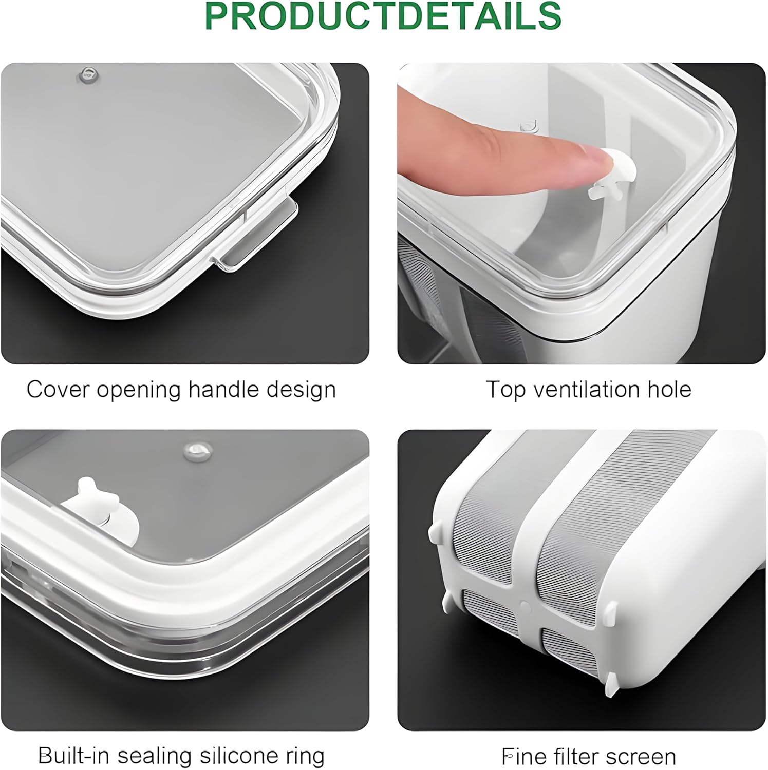 IMPORTED Greek Yogurt and Curd Maker, 1100ml Fine Mesh Strainer