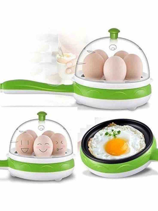 IMPORTED 2in1 7 Pcs Egg Boiler + Pan