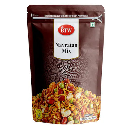 BTW (Bikanervala) Navratan Mix Namkeen (900g Pack)