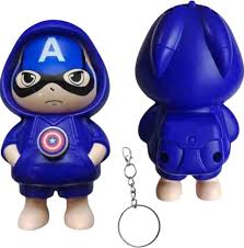 IMPORTED Face Changing Doll Keychain, Mood-Changing Key Ring
