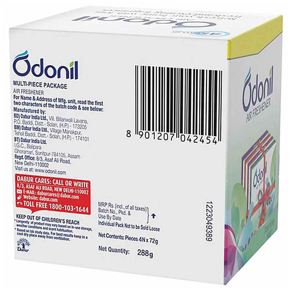 Odonil Air Freshener Blocks (4 x 72g Pack)