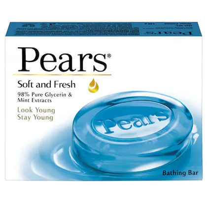 Pears Soft & Fresh Soap Bar-4*125g
