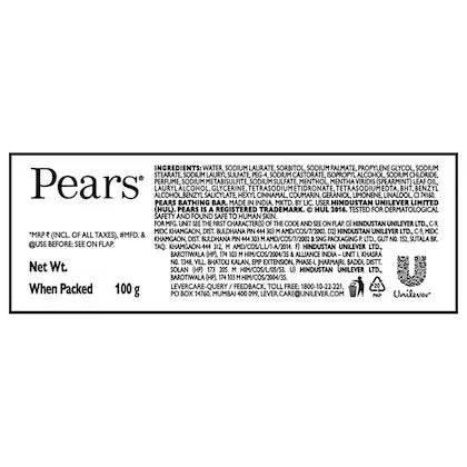 Pears Soft & Fresh Soap Bar-4*125g