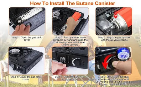 IMPORTED Outdoor Portable Gas Stove